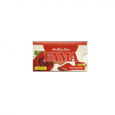 Τσίκλα με Μαστίχα Χίου Χωρίς Ζάχαρη Sugar Free με Τριαντάφυλλο "ΕΛΜΑ" 13γρ