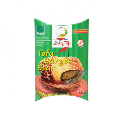 Βιολογικό Vegan Burger (Μπιφτέκι) Τόφου "Lord Of Tofu" 120γρ